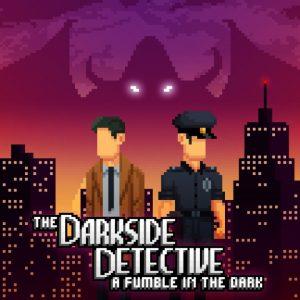 The Darkside Detective A Fumble in the Dark Logo