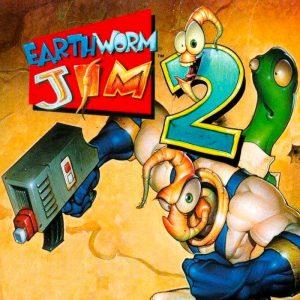 Earthworm Jim 2 logo